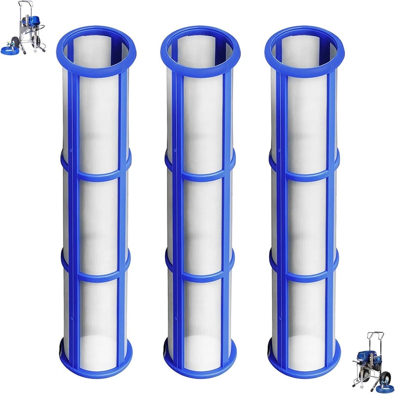 KUEDPEZ 244068 100 Mesh Manifold Filter, Fit for Graco 695, 795, 1095, 3900, 5900, 7900, Airless Paint Sprayer Filter (3 Pack) - Image 1